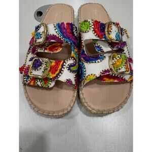 MAYPOL Spain Two Band Espadrille Sandals